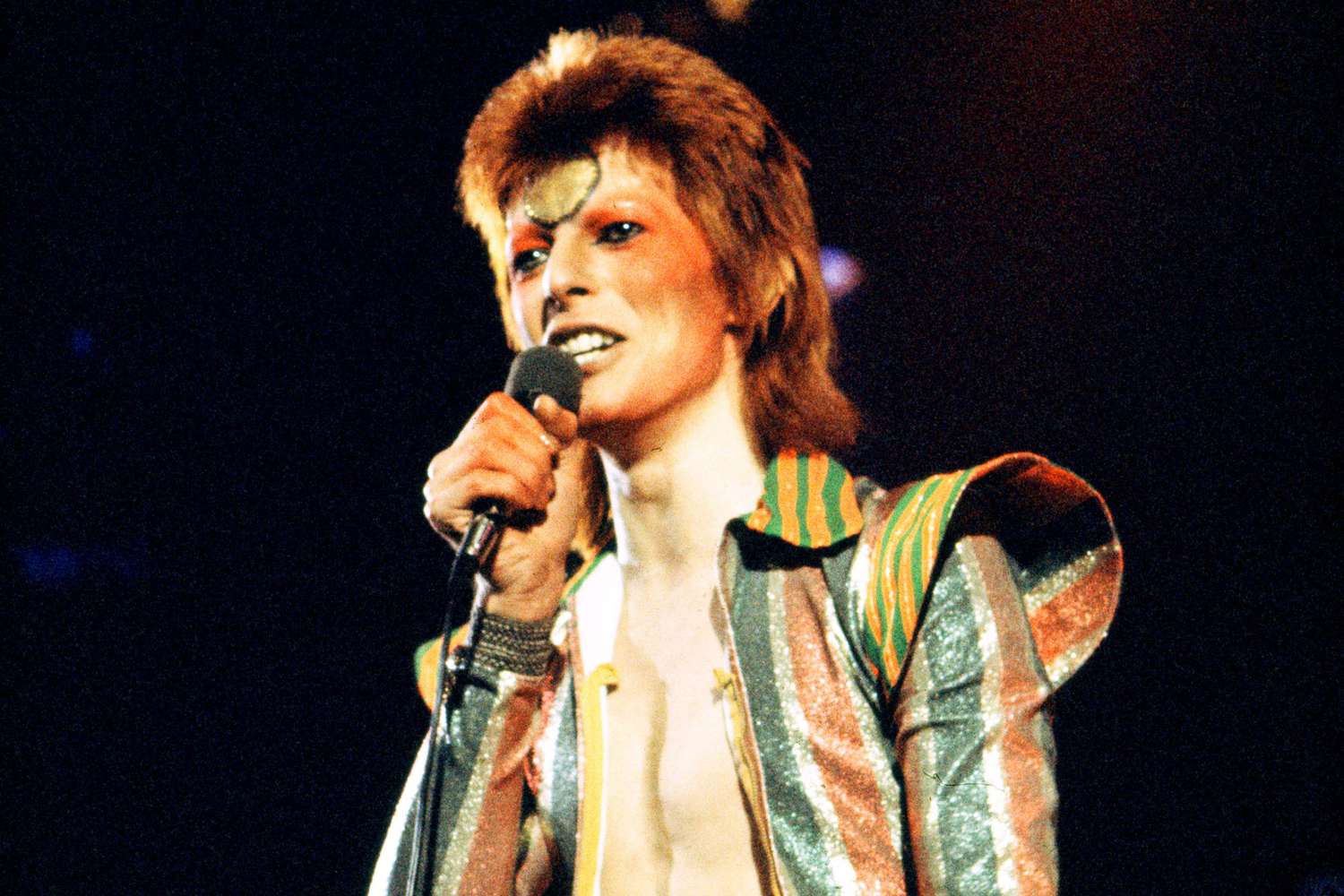 David Bowie as Ziggy Stardust at Santa Monica Civic Auditorium 1972