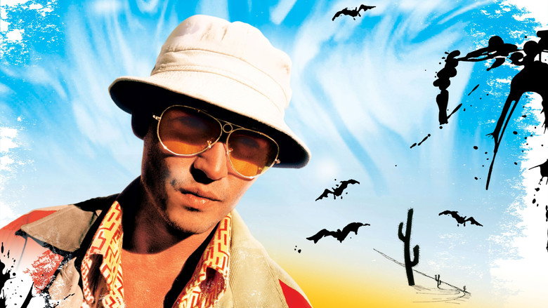 Movie still from Fear and Loathing in Las Vegas