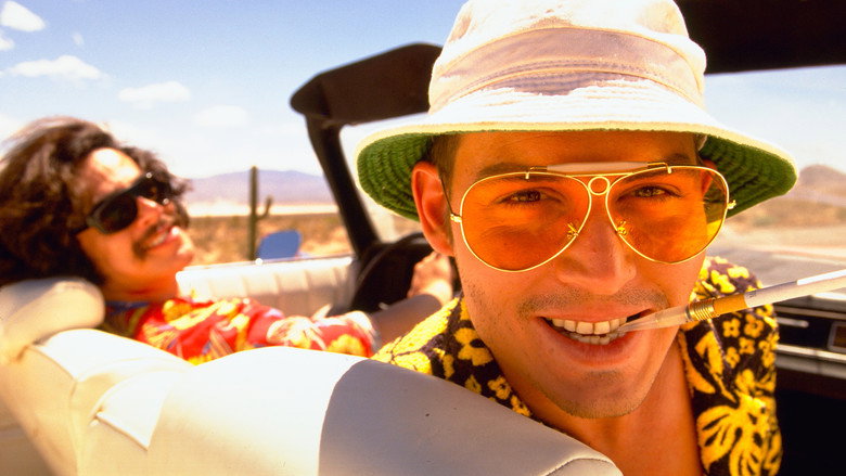 Movie still from Fear and Loathing in Las Vegas