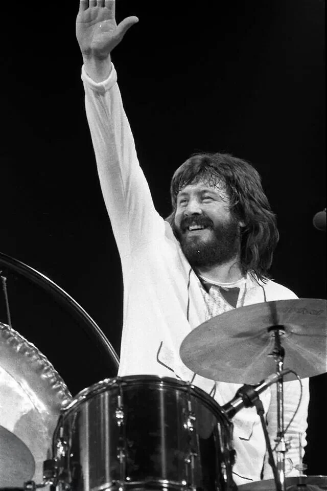 John Bonham performing live in 1975